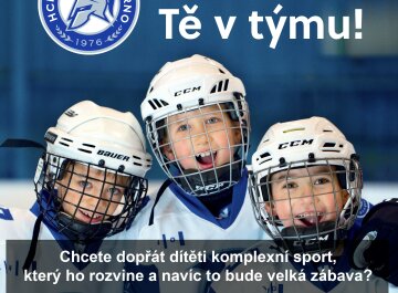 Pojď si zkusit ten nejlepší kolektivní sport. Pojď si zkusit hokej s Warriors!